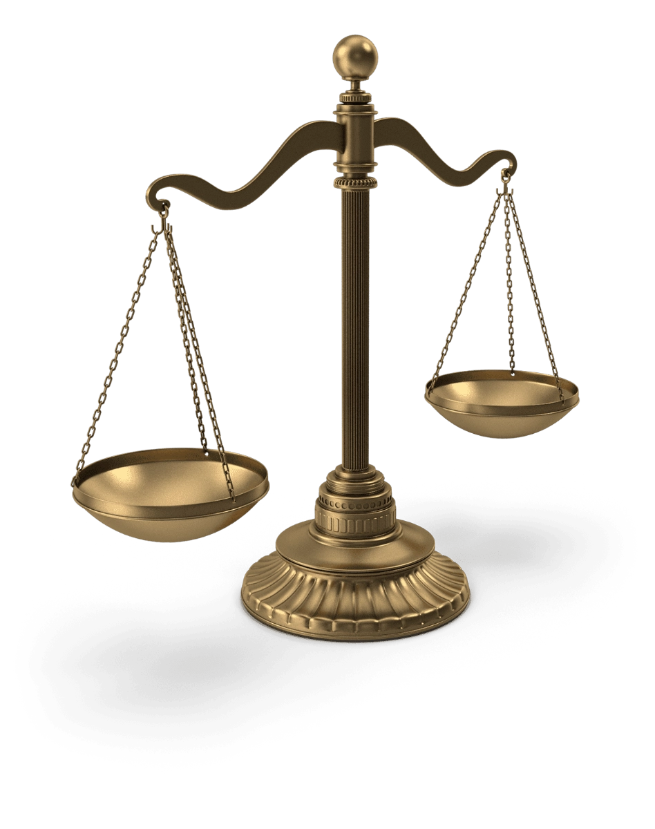 Złota Waga. Symbol sprawiedliwości.